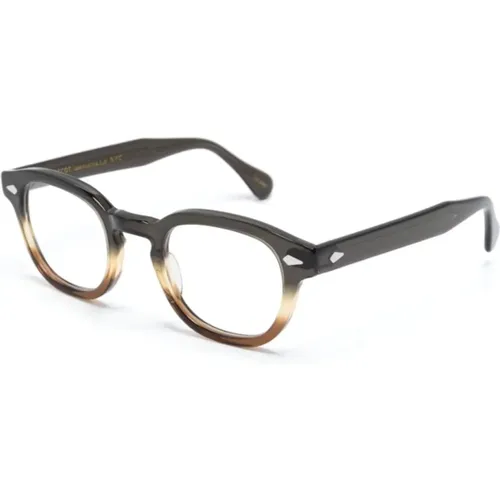Grau Braun Fade Optische Brille - Moscot - Modalova