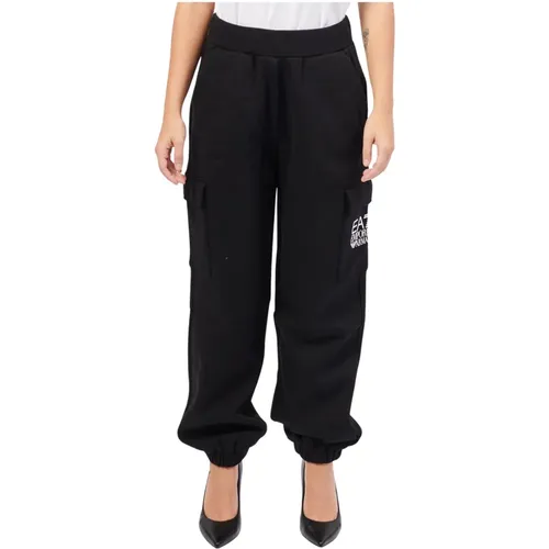 Cargo Hose in Schwarz , Damen, Größe: XS - Emporio Armani - Modalova