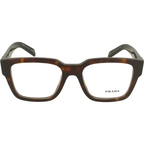 Upgrade Your Eyewear Style with Model 08Zv , male, Sizes: 52 MM - Prada - Modalova