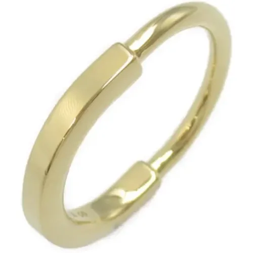 Pre-owned Gold rings , female, Sizes: ONE SIZE - Tiffany & Co. Pre-owned - Modalova