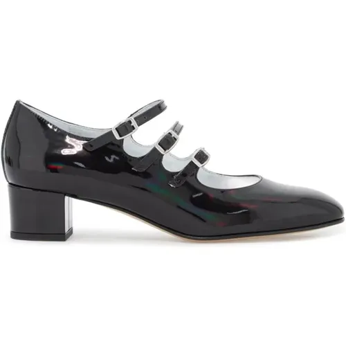 Metallic Mary Jane Kina Shoes , female, Sizes: 6 UK, 8 UK, 5 UK, 3 UK, 4 UK - Carel - Modalova