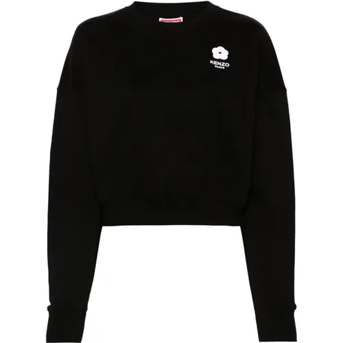 Bestickter Schwarzer Pullover Boke 2.0 - Kenzo - Modalova