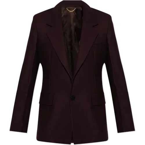 Short coat 'Helia' , female, Sizes: XS, 2XS, S - Victoria Beckham - Modalova