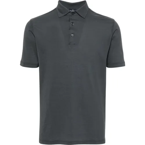Herren Schwarze T-Shirts & Polos , Herren, Größe: 2XL - Barba - Modalova