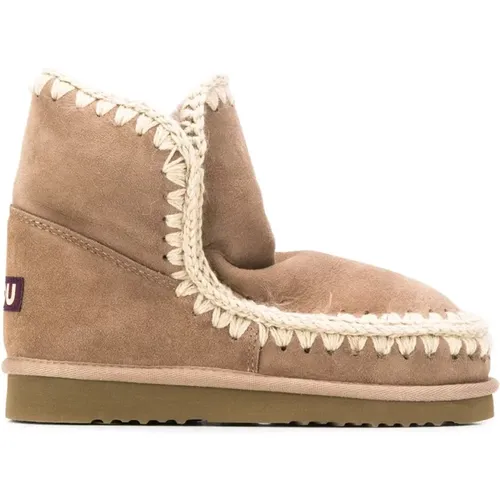 Womens Shoes Ankle Boots Beige Aw23 , female, Sizes: 8 UK, 7 UK, 3 UK, 4 UK, 5 UK - Mou - Modalova