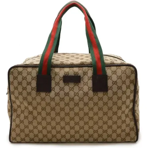 Pre-owned Canvas gucci-bags , female, Sizes: ONE SIZE - Gucci Vintage - Modalova