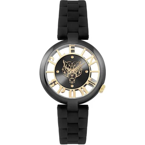 Tiger Luxe Gold Watch , female, Sizes: ONE SIZE - Plein Sport - Modalova