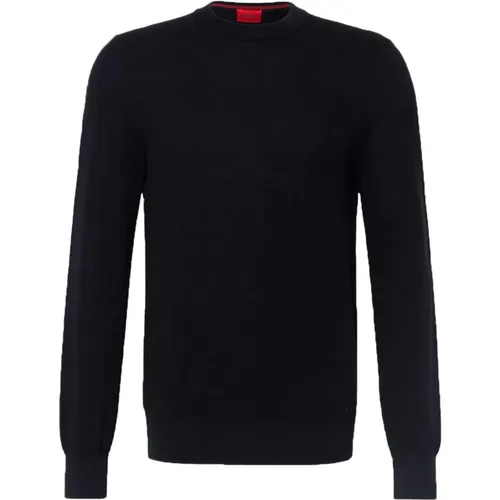 Round-Neck Strickwaren , Herren, Größe: 2XL - Hugo Boss - Modalova