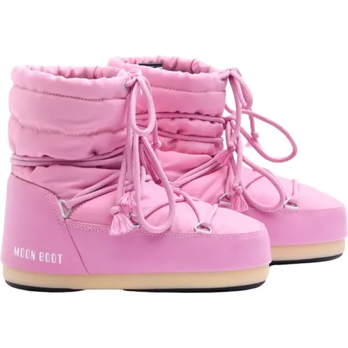 Nylon Snow Boots , female, Sizes: 6 UK, 8 UK - moon boot - Modalova