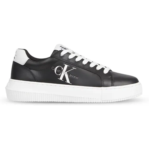 Chunky Laceup Ledersneakers , Damen, Größe: 37 EU - Calvin Klein - Modalova