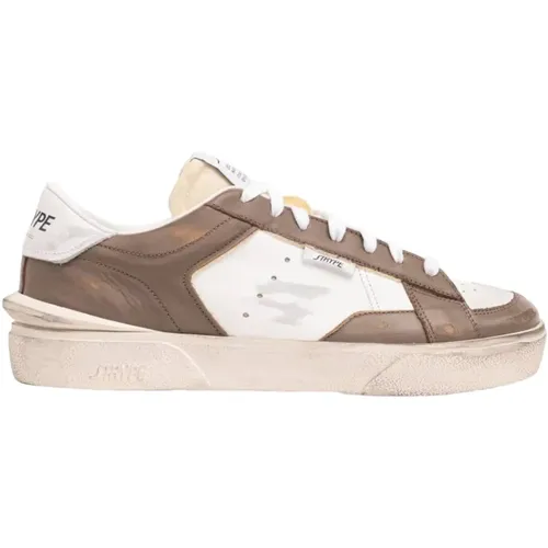 Taupe Denver Sneakers for Men , male, Sizes: 6 UK, 9 UK, 7 UK, 10 UK - Strype - Modalova