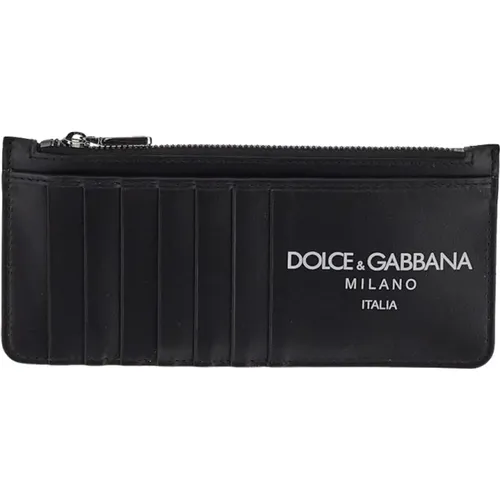 Vertikaler Kartenhalter mit Logo - Dolce & Gabbana - Modalova