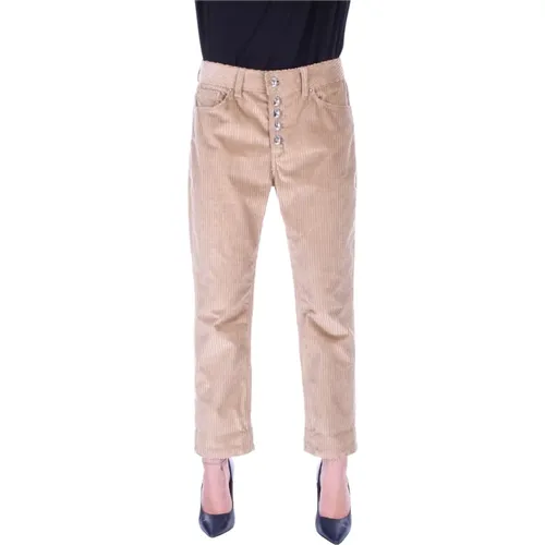 Women`s Straight Trousers , female, Sizes: W26, W27, W29, W30 - Dondup - Modalova