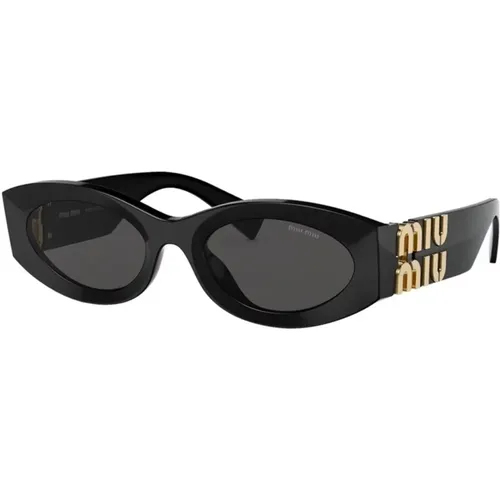 Cat-Eye Sunglasses , female, Sizes: ONE SIZE - Miu Miu - Modalova