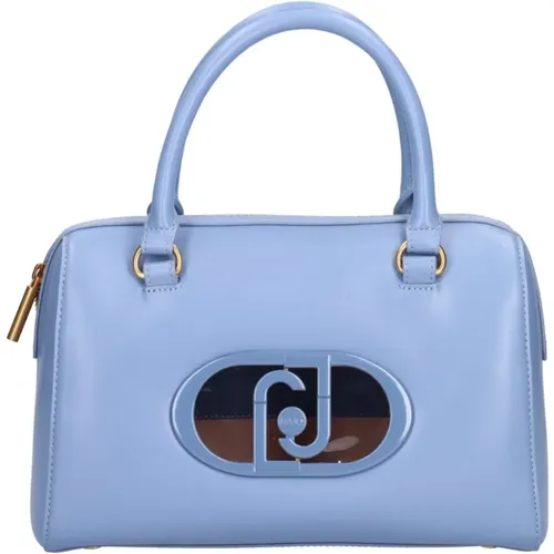Stilvolle Handtasche mit LJ-Buchstaben,Handbags,Handtasche mit Metall-Logo - Liu Jo - Modalova