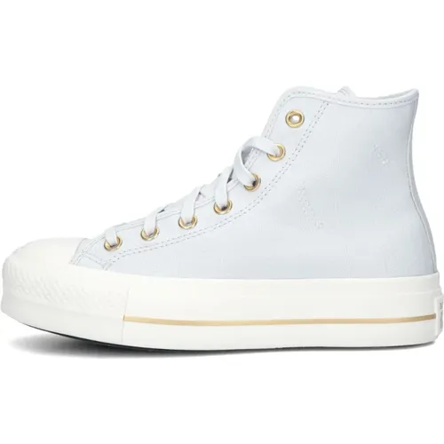 Graue High Top Lift Sneakers , Damen, Größe: 36 1/2 EU - Converse - Modalova