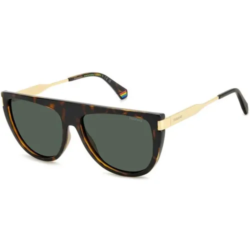 Trendige Sonnenbrille mit hoher UV-Schutz , Damen, Größe: 57 MM - Polaroid - Modalova