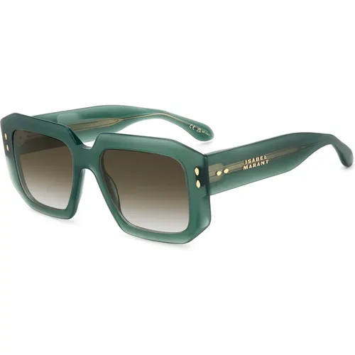 Grüne Sonnenbrille , Damen, Größe: 53 MM - Isabel marant - Modalova