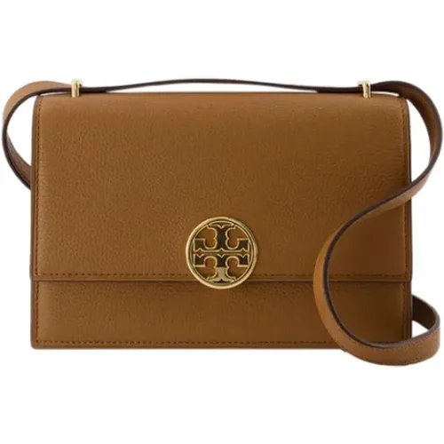 Leather shoulder-bags , female, Sizes: ONE SIZE - TORY BURCH - Modalova