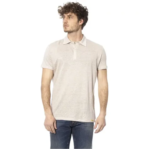 Baumwoll-Polo-Shirt Kurzarm , Herren, Größe: XL - Distretto12 - Modalova