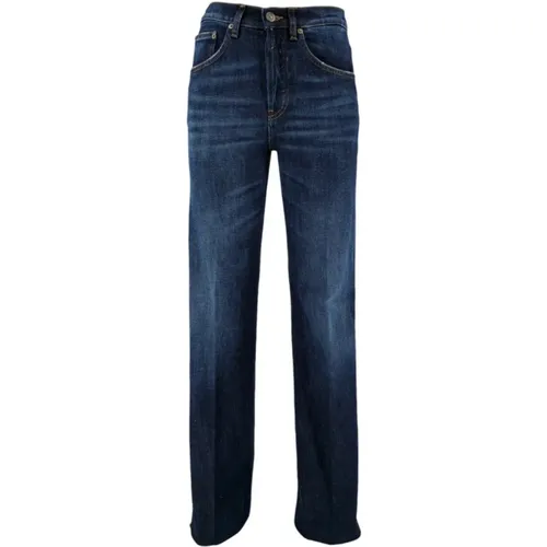 Dunkle Denim Damenjeans , Damen, Größe: W24 - Dondup - Modalova