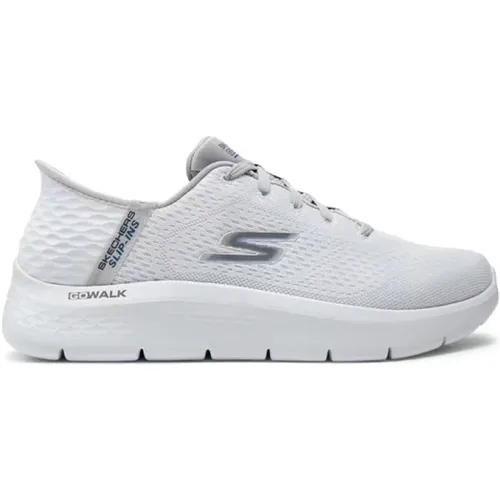 Flex Sneaker - Weiß Grau , Herren, Größe: 44 EU - Skechers - Modalova