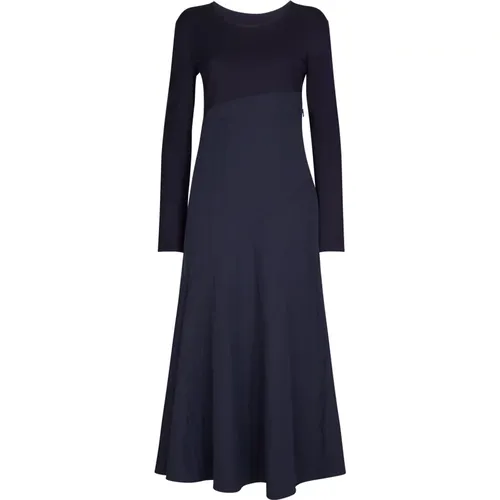 Kleid AUS Jersey + Nylon Truman Crease - add - Modalova