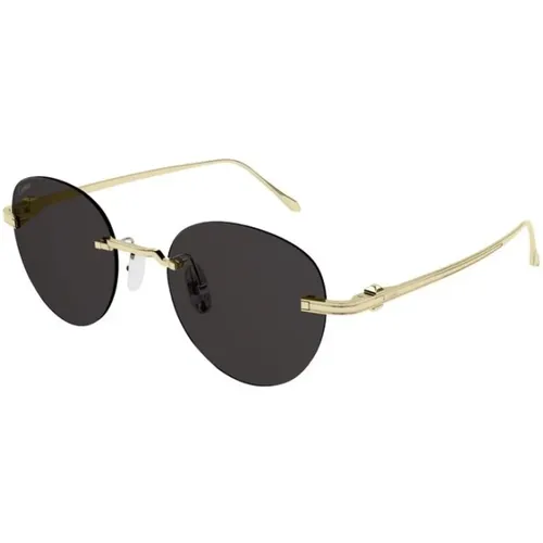 SunglassesCT0331S 002 , male, Sizes: 51 MM - Cartier - Modalova