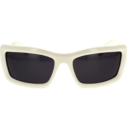 Square Frame Sunglasses Adin 10107 , unisex, Sizes: 62 MM - Palm Angels - Modalova