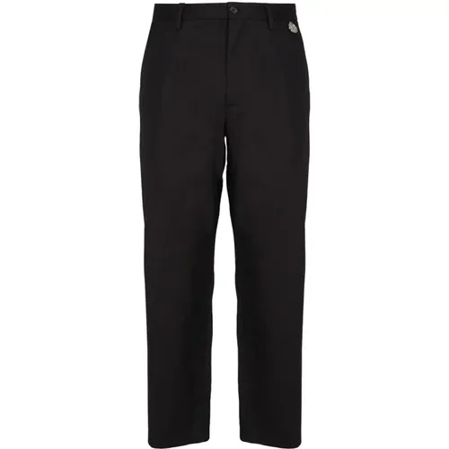 Cotton Gabardine Sports Pants , male, Sizes: 2XL, L - Dolce & Gabbana - Modalova
