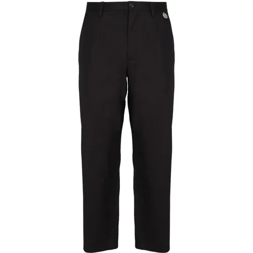 Cotton Gabardine Sports Pants , male, Sizes: XL, 2XL, L, S - Dolce & Gabbana - Modalova