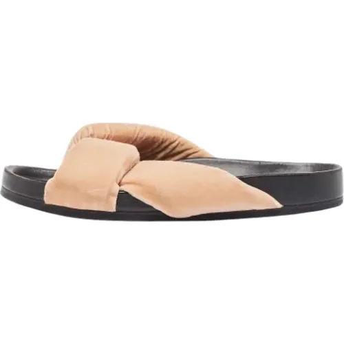 Pre-owned Velvet sandals , female, Sizes: 6 UK - Chloé Pre-owned - Modalova
