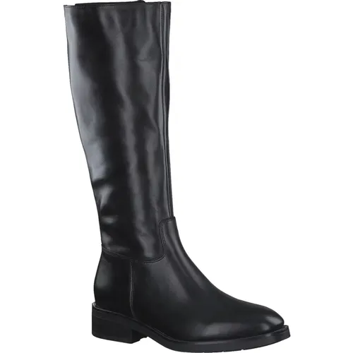 Schwarze Hohe Stiefel für Damen , Damen, Größe: 42 EU - tamaris - Modalova