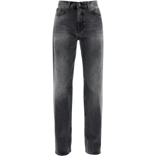 Dark Vintage Straight Jeans , female, Sizes: W29, W28, W27, W30 - Haikure - Modalova