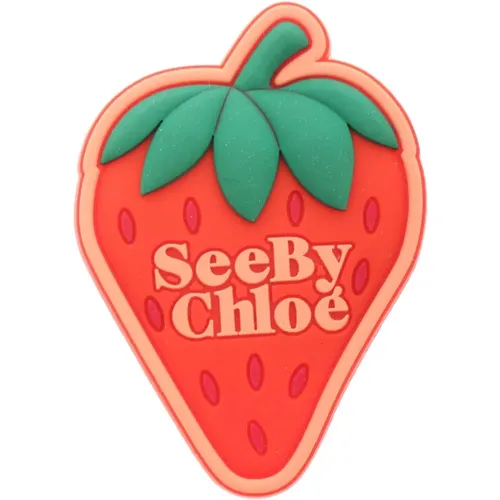 Strawberry Phone Holder , female, Sizes: ONE SIZE - See by Chloé - Modalova