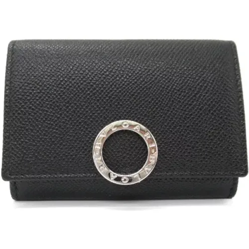 Pre-owned Leather wallets , female, Sizes: ONE SIZE - Bvlgari Vintage - Modalova