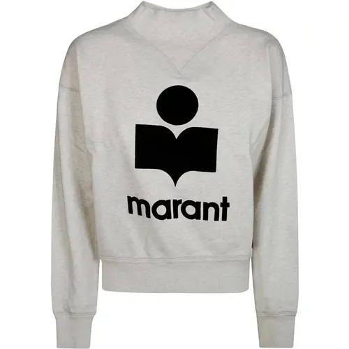 Logo Sweatshirt für moderne Frauen , Damen, Größe: 2XS - Isabel Marant Étoile - Modalova