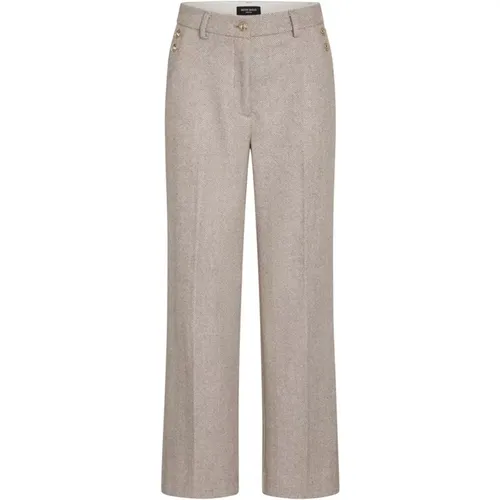 Elegant Scarletbbelezi Pants with Gold Buttons , female, Sizes: M, S, XS, XL, 2XL, L - Bruuns Bazaar - Modalova