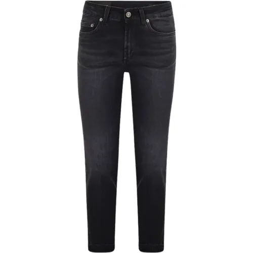 Monroe Skinny Jeans - Knöcänge, Skinny Fit , Damen, Größe: W32 - Dondup - Modalova