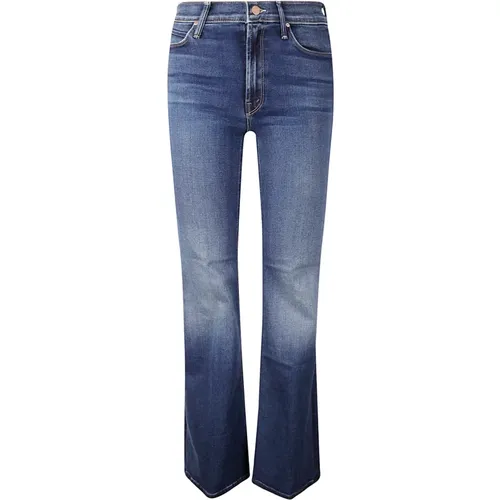 Flared Jeans Trousers with Five Pockets , female, Sizes: W24, W27, W28, W25 - Mother - Modalova