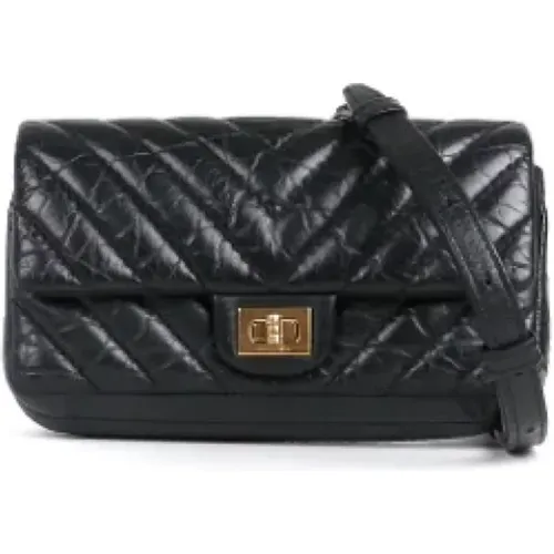 Pre-owned Leather chanel-bags , female, Sizes: ONE SIZE - Chanel Vintage - Modalova