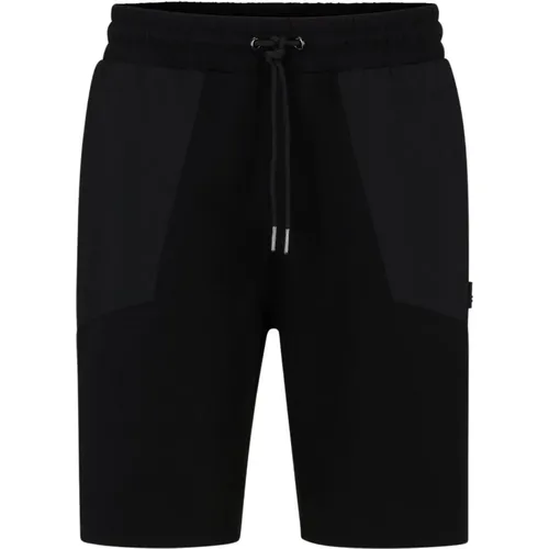 Mens Dolter Bermuda Shorts , male, Sizes: S, XL, L - Hugo Boss - Modalova