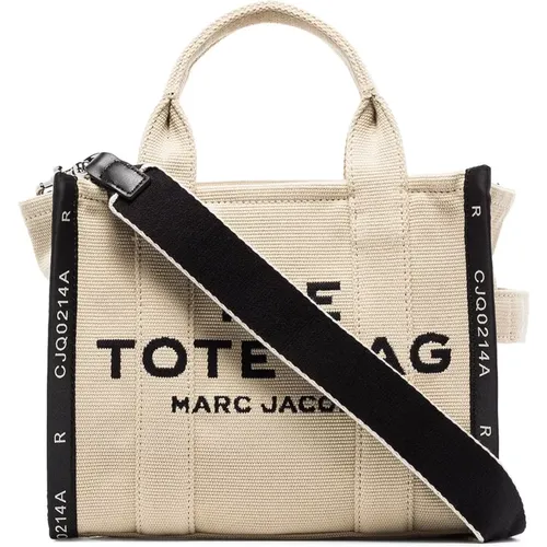 Small Tote Bag mit Jacquard-Muster,Jacquard Mini Tote Tasche - Marc Jacobs - Modalova