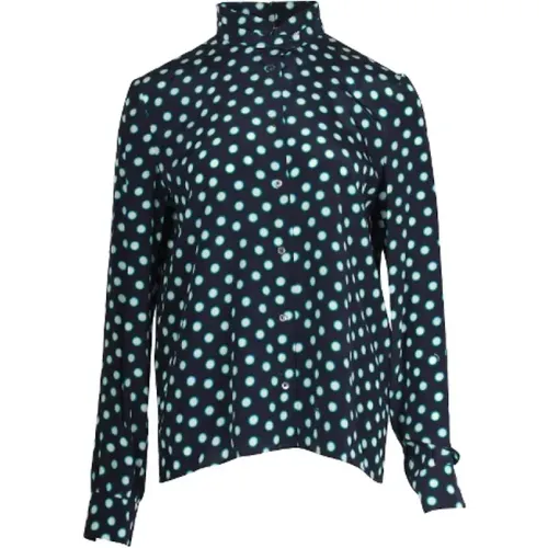 Pre-owned Silk tops , female, Sizes: L - Miu Miu Pre-owned - Modalova