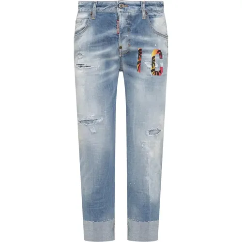 Icon Sunset Cool Jeans , Damen, Größe: 2XS - Dsquared2 - Modalova