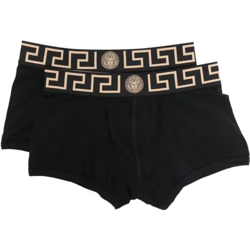 Luxury Underwear with Medusa Head Motif , male, Sizes: L, XL, S, 2XL, M - Versace - Modalova