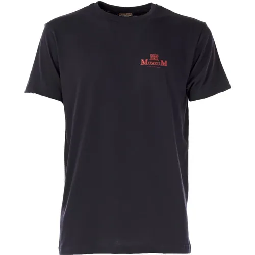 Herren Rundhals T-Shirt JIM Modell , Herren, Größe: M - Museum - Modalova