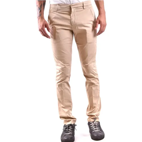 Straight Leg Pants , male, Sizes: W35, W34 - Dondup - Modalova