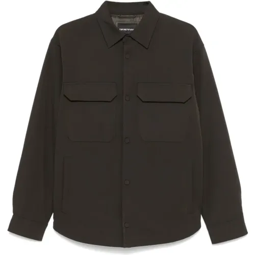 Jackets with Button Fastening , male, Sizes: 2XL - Emporio Armani - Modalova