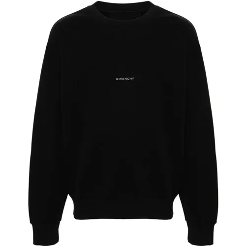 Schwarzer Sweatshirt , Herren, Größe: L - Givenchy - Modalova